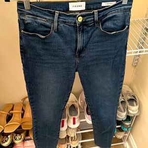 Women’s Frame Le High Skinny Jean. Size 28. Hardly worn.